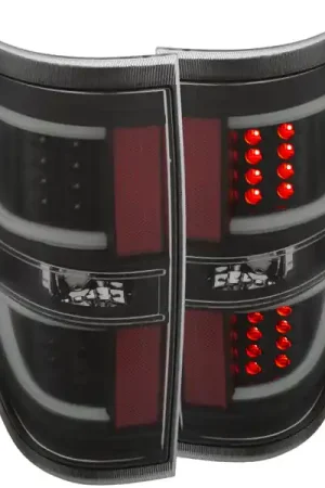 Order Now ANZO 2009-2013 Ford F-150 LED Taillights Black