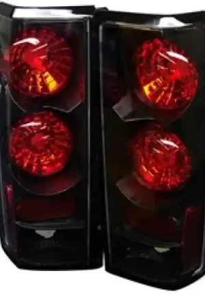 Direct From Manufacturer Spyder Chevy Astro/Safari 85-05 Euro Style Tail Lights Black ALT-YD-CAS85-BK