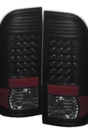 xTune Ford F250/350/450/550 Super Duty 99-07 LED Tail Lights Black Smoke ALT-JH-FF15097-LED-BKSM Markdown