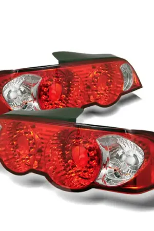 Spyder Acura RSX 02-04 LED Tail Lights Red Clear ALT-YD-ARSX02-LED-RC Big Sale