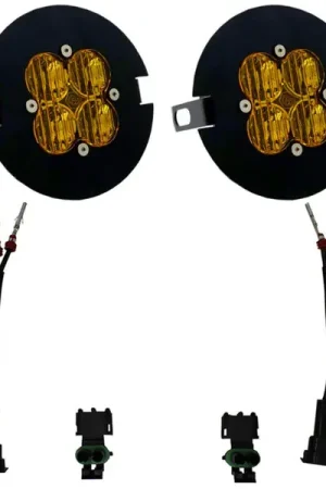 Baja Designs 06-14 Ford F-150 / 07-13 Toyota Tundra Squadron Sport Fog Pocket Kit - Amber Hot Deal