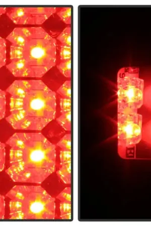 While Supplies Last Spyder 08-16 Ford Super Duty LED Tail Lights Black Smoke ALT-YD-FS07-LED-BSM