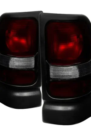 xTune Dodge Ram 1500 94-01 (Not Sport Package) Tail Lights Red Smoked ALT-JH-DR94-OE-RSM Last Chance