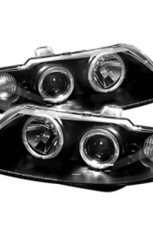 Spyder Pontiac GTO 04-06 Projector Headlights LED Halo LED Black High H1 Low H1 PRO-YD-PGTO04-HL-BK Price Drop