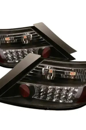 Spyder Honda Civic 06-08 2Dr LED Tail Lights Black ALT-YD-HC06-2D-LED-BK Exclusive