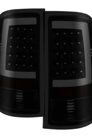 xTune 07-13 GMC Sierra 1500 LED Tail Lights - Black Smoke (ALT-ON-GS07-G2-LED-BSM) Trusted Brand