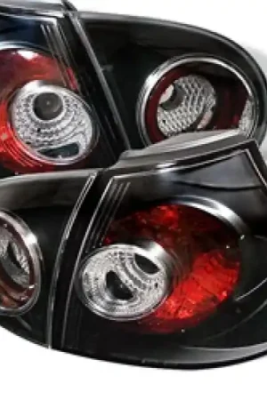 Spyder Volkswagen Golf V 06-09 Euro Style Tail Lights Black ALT-YD-VG03-BK Mega Sale