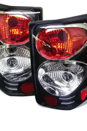 Spyder Jeep Grand Cherokee 99-04 Euro Style Tail Lights Black ALT-YD-JGC99-BK Sale