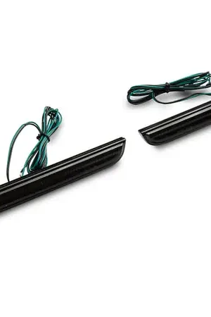 Raxiom 15-23 Dodge Challenger Axial Series LED Rear Bumper Reflector Lamps- Smoked Price Drop