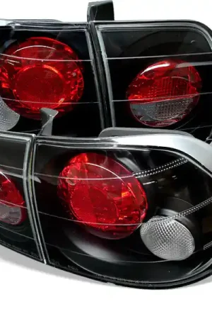 Spyder Honda Civic 96-98 4Dr Euro Style Tail Lights Black ALT-YD-HC96-4D-BK Price Drop