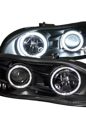Hot Deal ANZO 1998-2002 Chevrolet Camaro Projector Headlights w/ Halo Black