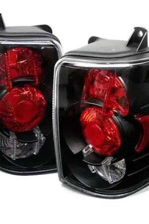 Price Cut Spyder Jeep Grand Cherokee 93-98 Euro Style Tail Lights Black ALT-YD-JGC93-BK