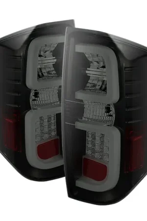 Spyder Toyota Tundra 2014-2016 Light Bar LED Tail Lights Black Smoke ALT-YD-TTU14-LED-BSM Next Day Delivery