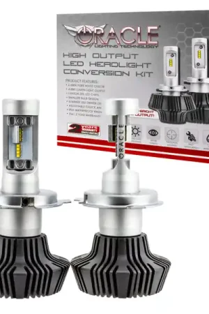 Oracle H4 4000 Lumen LED Headlight Bulbs (Pair) - 6000K Price Cut