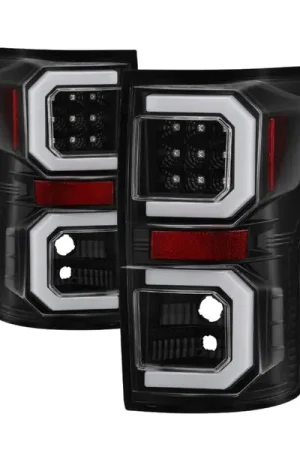 Spyder 07-13 Toyota Tundra V2 Light Bar LED Tail Lights - Black ALT-YD-TTU07V2-LB-BK Latest