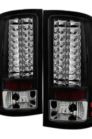 Modern Spyder GMC Sierra 07-13 (Not fit 3500 Dually 4 Rear Wheels)LED Tail Lights Black ALT-YD-GS07-LED-BK