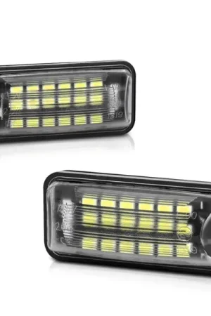 Trusted Brand xTune 13-18 Subaru BRZ T10 Connector LED License Plate Bulb Assembly White 5500K LAC-LP-SWRX08 -Pair