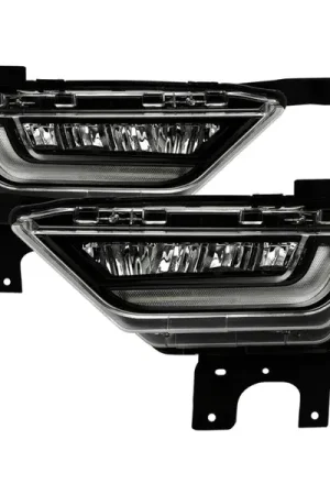 Wholesale Spyder 21-23 Ford F150 w/ Turn Signal OEM Style Full LED Fog Lights w/ Switch FL-FF1502021-LED-T-C