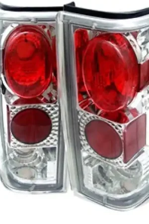 Spyder Chevy S10/S10 Blazer 82-93 Euro Style Tail Lights Chrome ALT-YD-CS1082-C No Minimum Order
