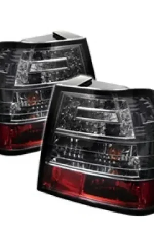 Spyder Volkswagen Jetta 99-04 LED Tail Lights Smoke ALT-YD-VJ99-LED-SM Limited Edition