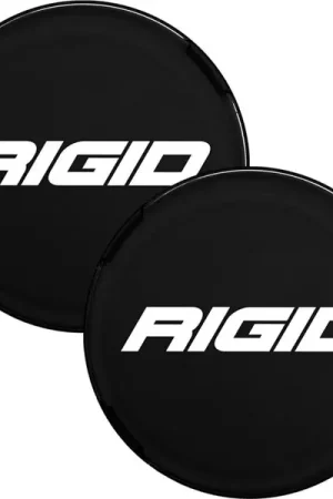 Top Pick Rigid Industries 360-Series 4in Light Covers - Black (Pair)
