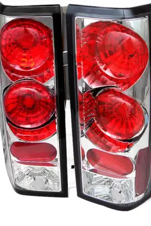 Free Shipping Spyder Chevy Astro/Safari 85-05 Euro Style Tail Lights Chrome ALT-YD-CAS85-C