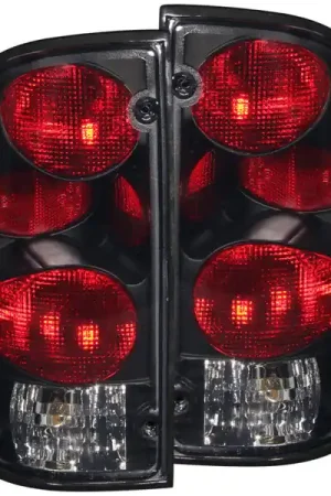 ANZO 1995-2000 Toyota Tacoma Taillights Dark Smoke G2 Professional Grade