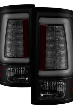 Spyder 09-16 Dodge Ram 1500 Light Bar LED Tail Lights - Black Smoke ALT-YD-DRAM09V2-LED-BSM Get Yours