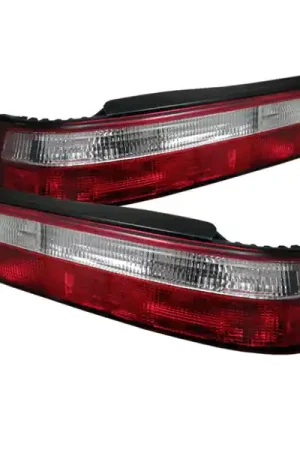 Spyder Acura Integra 90-93 2Dr Euro Style Tail Lights Red Clear ALT-YD-AI90-RC Trending