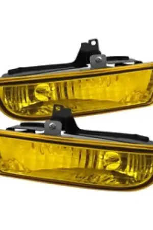 Worldwide Shipping Spyder Honda Prelude 97-01 OEM Fog Lights W/Switch- Yellow FL-CL-HP97-Y