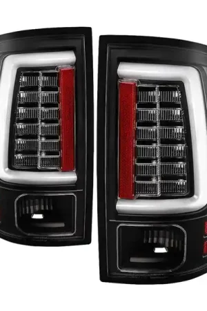 Spyder Dodge Ram 09-18 LED Tail Lights - All Black ALT-YD-DRAM09V2-LED-BKV2 (Incandescent Only) Exclusive Offer