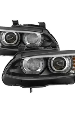 Place Order Spyder 08-10 BMW F92 3 Series Projector Headlights - LED DRL - Black (PRO-YD-BMWE9208-DRL-BK)