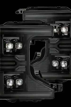 Special Offer AlphaRex 20-22 Ford F-250/350/450 SD NOVA-Series LED Proj Headlights Alpha-Bk w/Acv Light SS & SBDRL