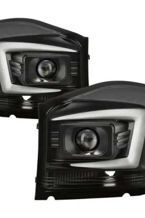 Spyder 04-06 Dodge Durango Projector Headlights - Black PRO-YD-DDU04-LB-BK Time-Limited