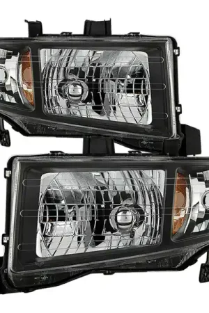 xTune Honda Ridgeline 06-13 Crystal Headlights Black HD-JH-HRID06-AM-BK Shop Now