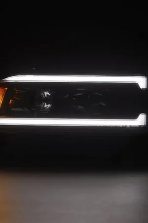 Flash Sale AlphaRex 94-01 RAM 1500 LUXX LED Proj Headlights Alpha-Blk w/Activ Light/Seq Signal/SB DRL