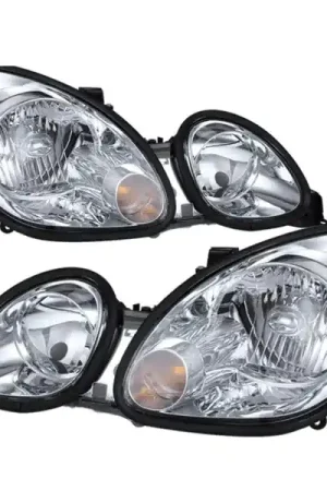 xTune Lexus GS300/GS400/GS430 98-05 Halogen Only Crystal Headlights Chrome HD-JH-LGS98-C Today Only