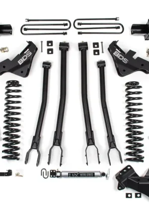 5 Inch Lift Kit w/ 4-Link | Ford F250/F350 Super Duty (23-25) 4WD | Diesel Limited Edition