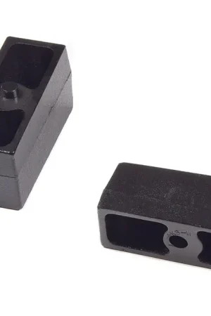 Modern Rear Lift Blocks - 5/8 in Pin - Cast Iron | 2 Inch Lift | Universal Fitment