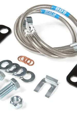 Cheap Front Brake Line Set | Stainless Steel | Fits 6 Inch Lift | Dodge Ram 1500 (06-17) 4WD