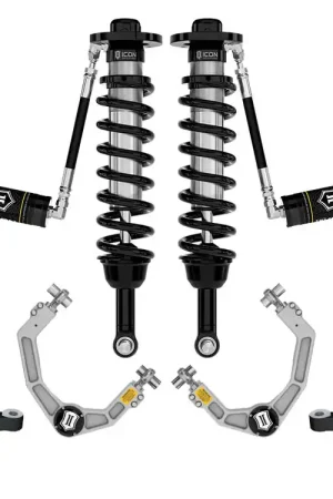 Reduced Price 21-24 FORD F150 4WD 3.5-4.5" STAGE 3 SUSPENSION SYSTEM W BILLET UCA