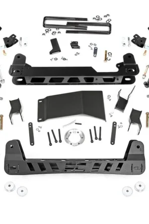 4.5 Inch Suspension Lift Kit 17-18 F-150 Raptor Rough Country Worldwide Shipping