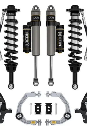 21-24 FORD F150 4WD 3.5-4.5" STAGE 3 SUSPENSION SYS BILLET UCA / LEAF PACK Limited Time