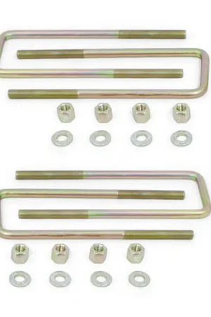 Direct From Factory MaxTrac Rear U-Bolts for 1in/1.5in Lift Blocks - 8.75in x 2.622in x 9/16in - Set of 4