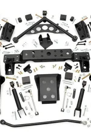 4 Inch Jeep Long Arm Suspension Lift Kit 99-04 Grand Cherokee WJ Rough Country Fan Favorite