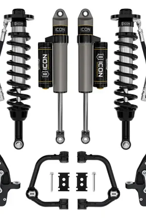 Budget 21-24 FORD F150 4WD 3.5-4.5" STAGE 3 SUSPENSION SYS TUBULAR UCA / LEAF PACK