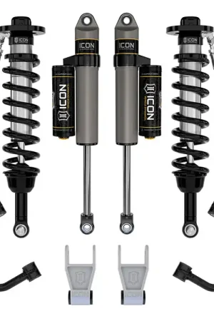 Exclusive 21-24 FORD F150 TREMOR 4WD 2.5-3" STAGE 3 SUSPENSION SYS TUBULAR UCA / LEAF PACK