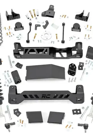 Best Choice 6.0 Inch Ram Suspension Lift Kit Vertex 19-Up Ram 1500 4WD 22XL Factory Wheel Models) Rough Country