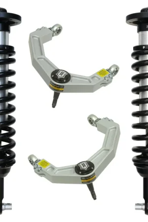 Crafted 2015-2020 FORD F-150 4WD 0-2.63" LIFT STAGE 3 SUSPENSION SYSTEM WITH BILLET UCA