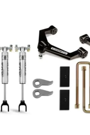 Cognito 20-24 Chevy Silv/Sierra 2500/3500HD 2/4WD 3in Perf Ball Joint Lvl Lift Kit w/ Fox PS 2.0 IFP In Demand